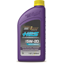 Load image into Gallery viewer, Royal Purple 31520 HPS 5W20 Syn Oil - Quart