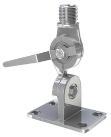 SHAKESPEARE 3187 STAINLESS RATCHET VHF ANTENNA MOUNT