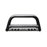 Westin 32-3585 Ultimate Bull Bar; 3 in. Dia.; Black Steel; w/Stainless Steel Skid Plate;