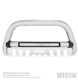 Westin 32-3970L Ultimate LED Bull Bar; Chrome;