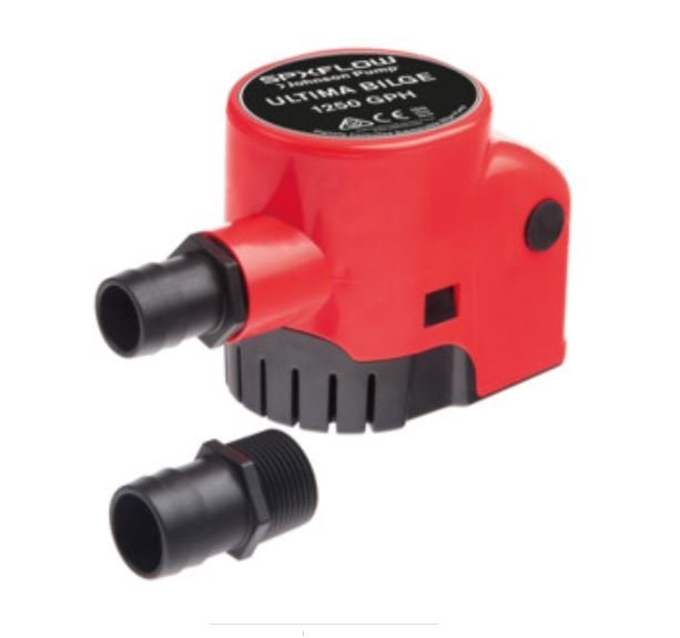 JOHNSON PUMP 32-47261-002 ULTIMA BILGE PMP 1250GPH 12V W/SWI