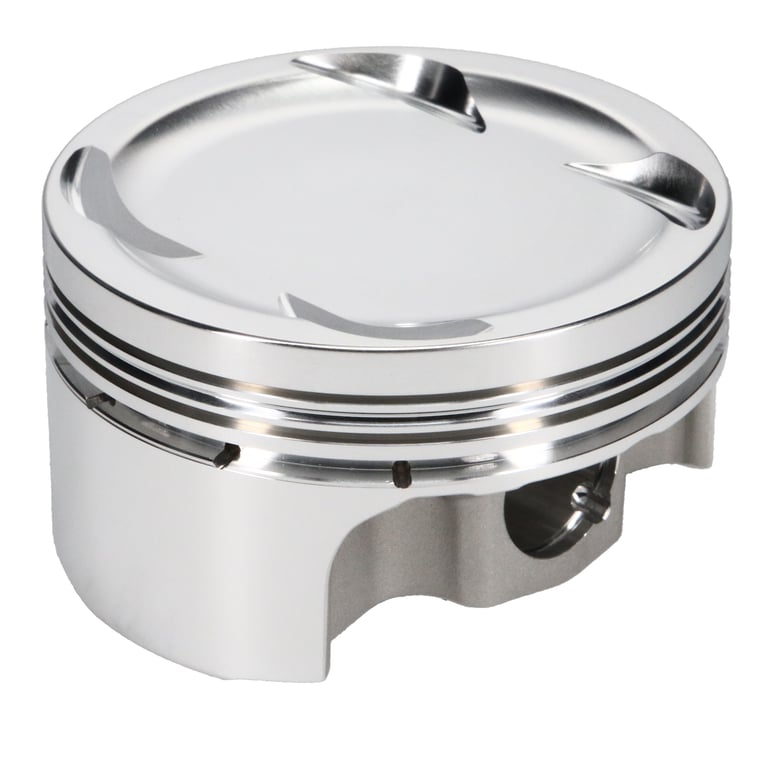 JE Pistons 321330 Piston Set, 2618, Inv Dome/Dish, 3.587 Bore, 1.240 CD, 0.866 Pin, Set of 6.