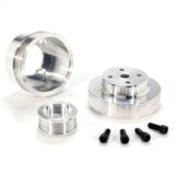 BBK Performance Parts 1553 1979-1993 MUSTANG 5.0 3 PC PERFORMANCE UNDER DRIVE PULLEY KIT (BILLET ALUMINUM)