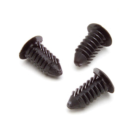 AutoMeter 3282 RATCHET FASTENERS, 100 PCS., BLACK, FOR GAUGE POD / PILLAR INSTALLATION
