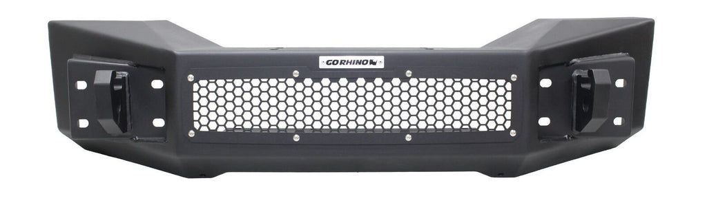 Go Rhino 331100T Rockline Winch-Ready Front Stubby Bumper For Jeep