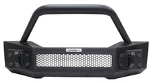 Load image into Gallery viewer, Go Rhino 331101T Rockline Winch-Ready Front Stubby Bumper With Overrider For Jeep