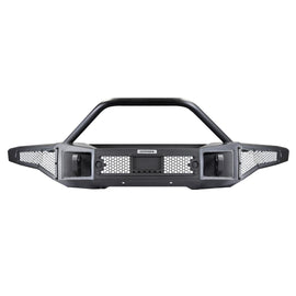 Go Rhino 331401T Rockline Winch-Ready Front Full Width Bumper With Overrider For Ford Bronco