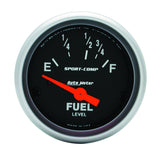 AutoMeter 3318 Traditional incandescent lighting illuminates around the perimeter of the dial
