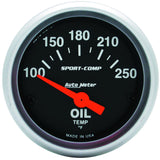 AutoMeter 3347 Traditional incandescent lighting illuminates around the perimeter of the dial