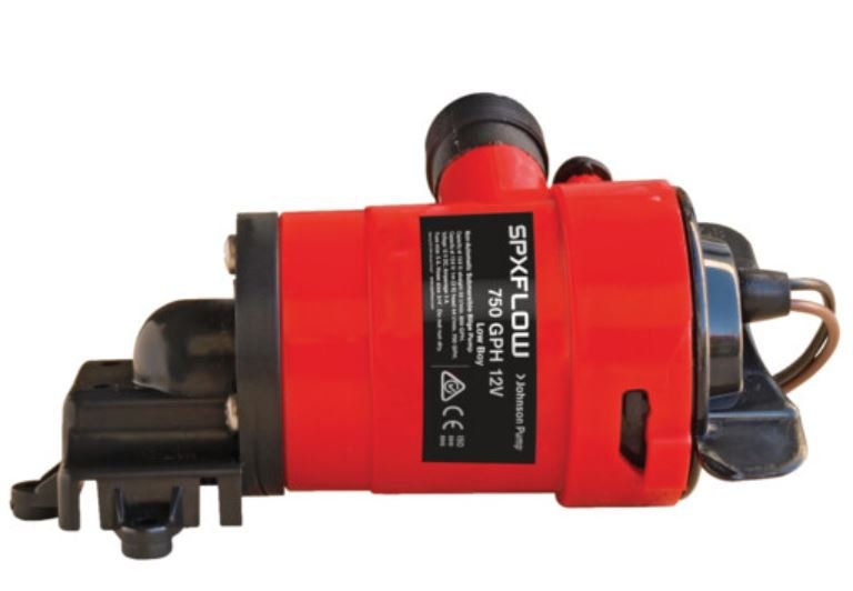 JOHNSON PUMP 33703 LOW BOY BILGE PUMP  750GPH  12V