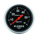 AutoMeter 3402 Traditional incandescent lighting illuminates around the perimeter of the dial