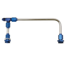 Load image into Gallery viewer, Jet Performance 34150BL Jet Dual Feed Fuel Line Kit 4150; Blue; Size -6AN In/Out; Includes Gaskets;