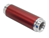 Jet Performance 34170RD Fuel Filter; Assembly; w/100 Micron Stainless Steel Filter; Red;