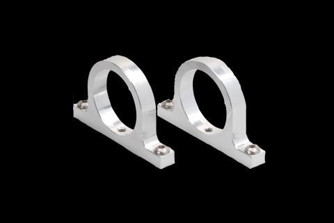 Jet Performance 34192 Fuel Filter Mounting Bracket; Aluminum Mounting Bracket; Pair;