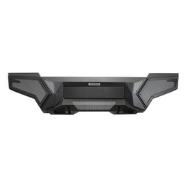 Go Rhino 343891T Low profile steel bumper with powered light mount protects front of vehicle