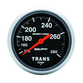 AutoMeter 3451 Traditional incandescent lighting illuminates around the perimeter of the dial