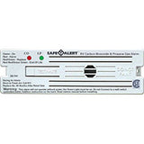 MTI INDUSTRY 35-741-WT LP/CO ALARM SURF MT WHT