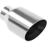MagnaFlow Exhaust Products 35121 Magnaflow Single Exhaust Tip - 2.25in. Inlet/4in. Outlet