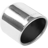 MagnaFlow Exhaust Products 35136 Magnaflow Single Exhaust Tip - 2.5in. Inlet/4in. Outlet