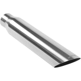 MagnaFlow Exhaust Products 35146 Magnaflow Single Exhaust Tip - 2.5in. Inlet/4in. Outlet