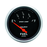 AutoMeter 3517 Traditional incandescent lighting illuminates around the perimeter of the dial