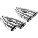 MagnaFlow Exhaust Products 35229 Magnaflow Exhaust Tip Set - Quad Round - 2.25In.