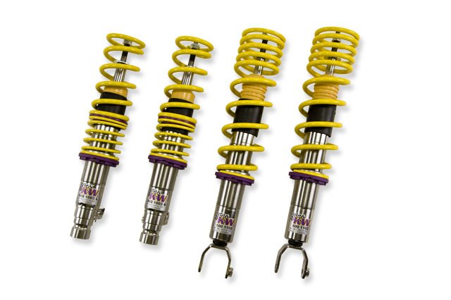 KW 35250001 Height Adjustable Coilovers with Independent Compression and Rebound Technology