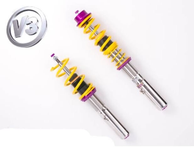 KW 35257006 Height Adjustable Coilovers with Independent Compression and Rebound Technology