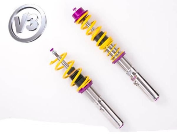 KW 35261027 Height Adjustable Coilovers with Independent Compression and Rebound Technology