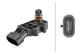 Hella 358152121 Sensor, boost Pressure - 4-pin connector - Bolted