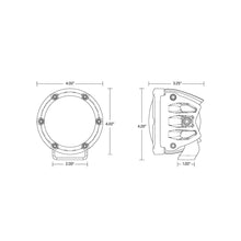 Load image into Gallery viewer, 360-Series-4Inch-Round-Line-Drawing-Dimensions.jpg