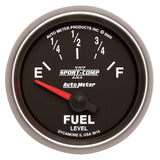 AutoMeter 3616 GAUGE, FUEL LEVEL, 2 1/16