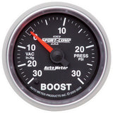 AutoMeter 3659 GAUGE, VAC/BOOST, 2 1/16in, 30INHG-30PSI, DIGITAL STEPPER MOTOR, SPORT-COMP II