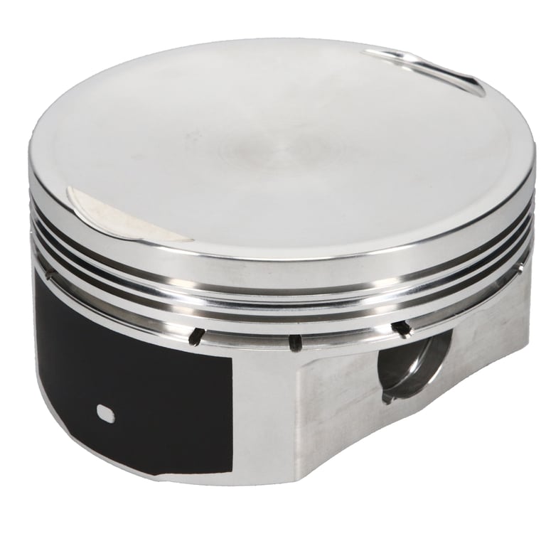 JE Pistons 367213 Piston Set, 2618, Inv Dome/Dish, 4.090 Bore, 1.280 CD, 0.927 Pin, Set of 8.
