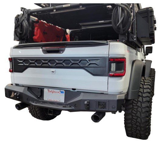 Go Rhino 373120T Rockline Rear Full Width Bumper for Jeep Gladiator