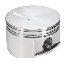 JE Pistons 376536 Piston Set, 2618, Flat Top, 3.796 Bore, 1.560 CD, 0.927 Pin Dia, Set of 8.