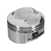 Load image into Gallery viewer, JE Pistons 378081 Piston Set, 2618, Dome, 4.020 Bore, 1.250 CD, 0.927 Pin Dia, Set of 8.