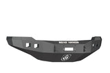 Road Armor 382R0B Stealth Winch Front Bumper; Steel; Satin Black; Square Fog Light Holes;