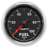 Innovate Motorsports 38630 MTX Analog, Fuel Pressure 0-100 PSI Gauge Kit, Black Dial
