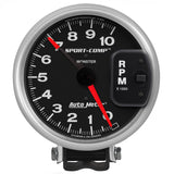 AutoMeter 3900 Traditional incandescent lighting illuminates the front of the dial