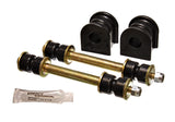 Energy Suspension 45171G Sway Bar Bushing Set; Black; Rear; Bar Dia. 21mm; Performance Polyurethane;