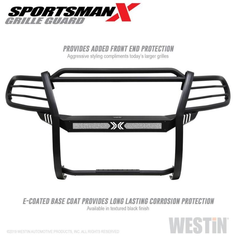 Westin 40-32075 Sportsman X Grille Guard; Textured Black;