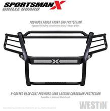 Load image into Gallery viewer, Westin 40-33845 Sportsman X Grille Guard; Textured Black;