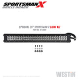 Westin 40-33955 Sportsman X Grille Guard; Textured Black;