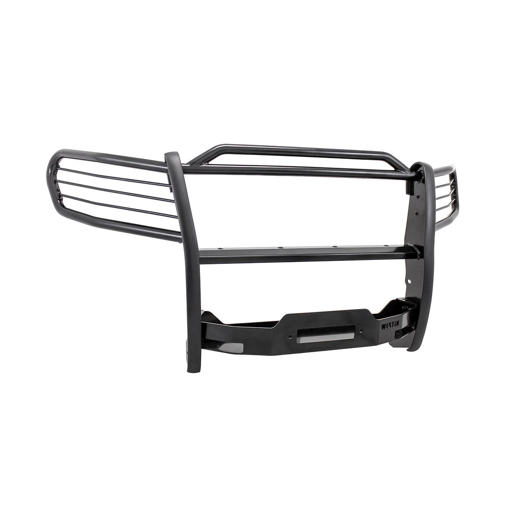 Westin 40-3885 Sportsman Grille Guard; Black; Steel; Double Hood Bar;