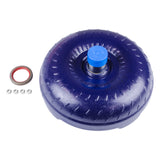 B&M 40476 1.375-inch crank pilot. 11.4-inch bolt circle. 3100-3500 RPM stall