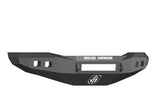Road Armor 406R0B-NW Stealth Non-Winch Front Bumper; Steel; Satin Black; Square Fog Light Holes;