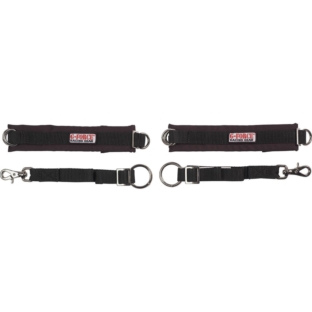 G-FORCE Racing Gear 4087ADUBU ARM RESTRAINTS ADULT BLUE