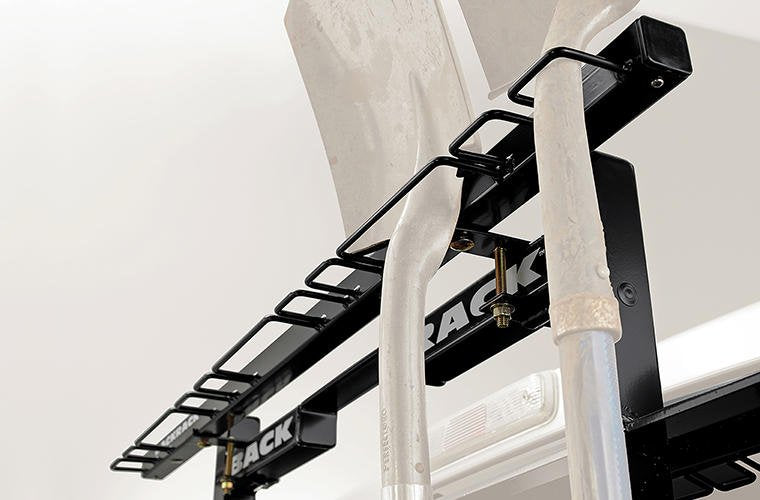 RealTruck Backrack 41011 Landscape Tool Attachment; Clamp on; Universal for all Racks; 11 Tools;