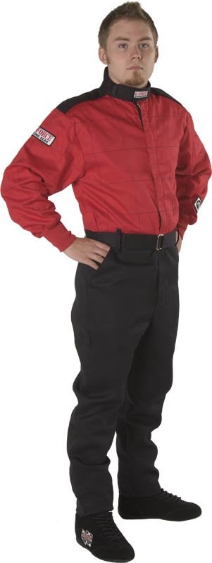 G-FORCE Racing Gear 4125MEDRD GF125 SUIT MED RED